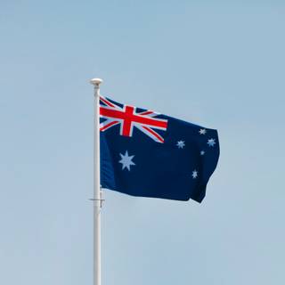 Australia flag 4k wallpaper