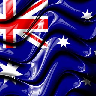 Australia flag 4k wallpaper