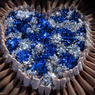 Cheer pom poms wallpaper