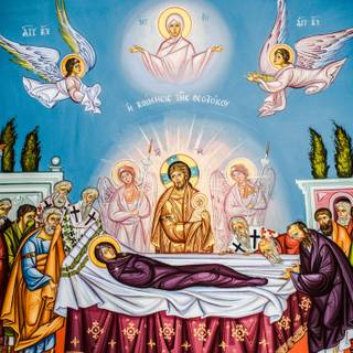 Orthodox icon wallpaper