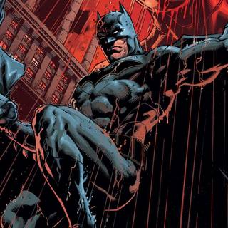 Batman rain desktop wallpaper