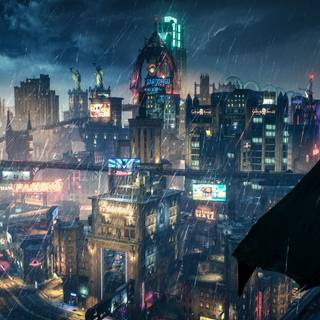 Batman desktop PS4 wallpaper