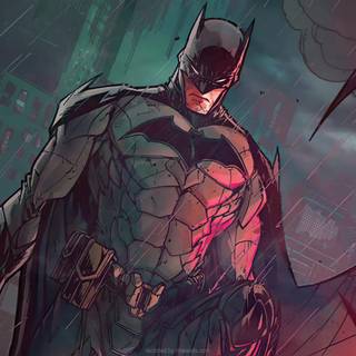 Batman desktop PS4 wallpaper