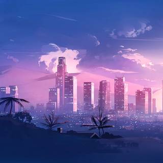 4k minimalist city wallpaper