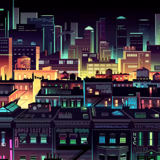 4k minimalist city wallpaper