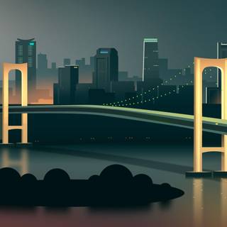 4k minimalist city wallpaper