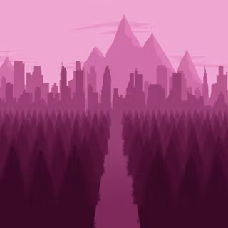 4k minimalist city wallpaper