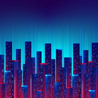 Minimal city wallpaper