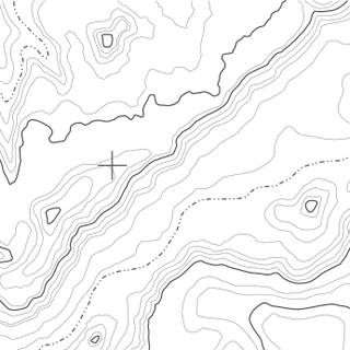 White topographic desktop wallpaper