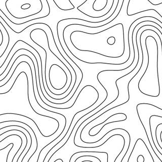 White topographic desktop wallpaper