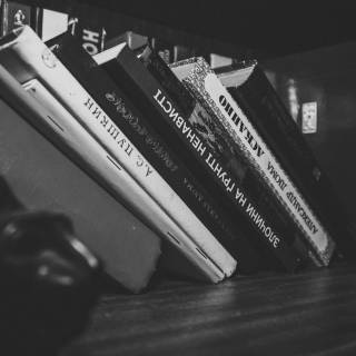 Book shelf 4k wallpaper