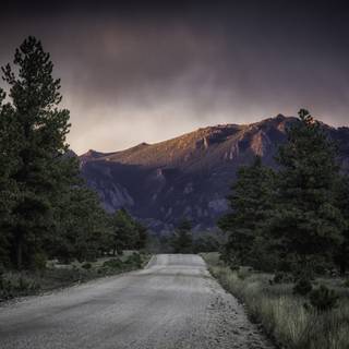 Dark landscape 4k wallpaper