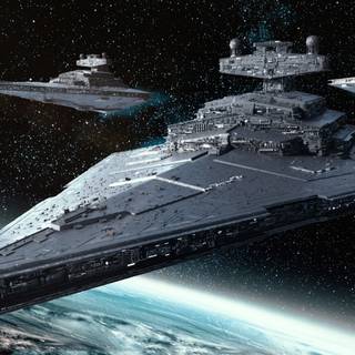 Star Wars space 4k wallpaper