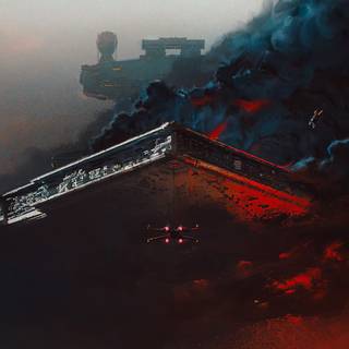 Star Wars space 4k wallpaper