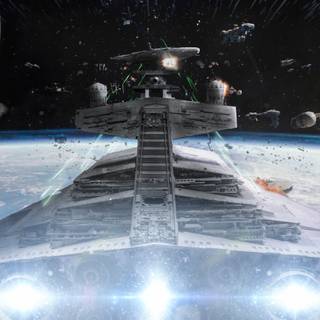Star Wars space 4k wallpaper