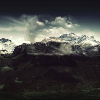 Dark landscapes wallpaper