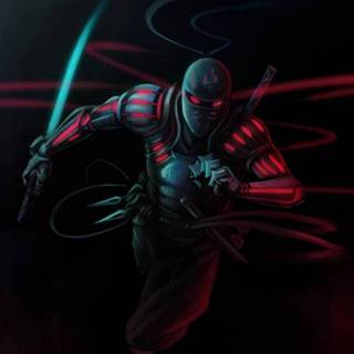 Ninja mobile 4k wallpaper