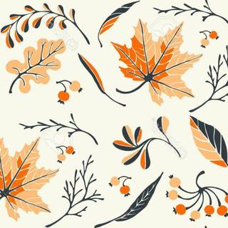 Cute autumn PC wallpaper