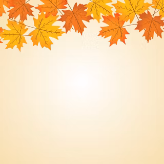 Cute autumn PC wallpaper