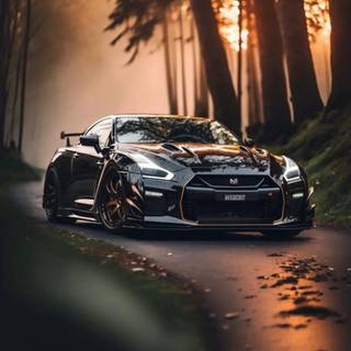 GTR R35 phone wallpaper