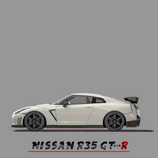 GTR R35 phone wallpaper