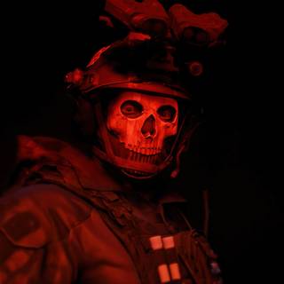 Ghost Call of Duty 4k wallpaper