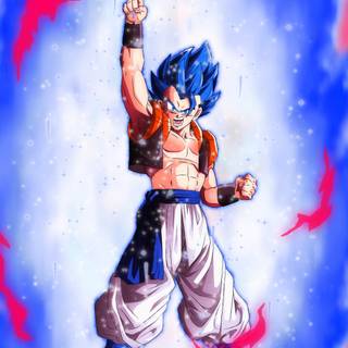 Gogeta blue 4k wallpaper