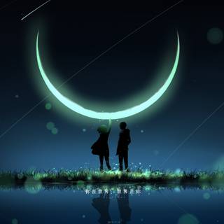 Shooting star 4k wallpaper