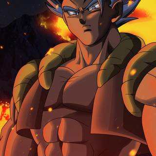 Gogeta blue 4k wallpaper