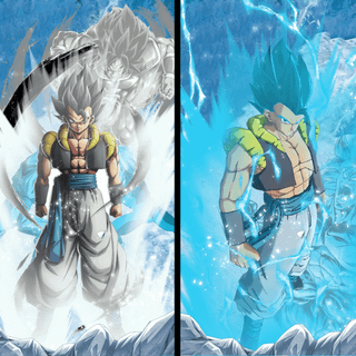 Gogeta blue 4k wallpaper