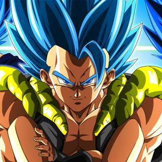 Gogeta blue 4k wallpaper