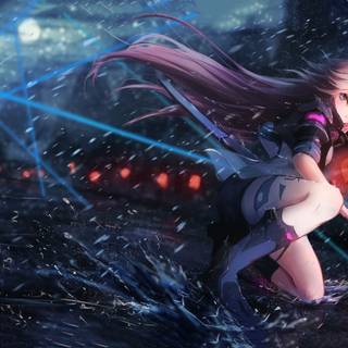 Anime girls 4k PC wallpaper