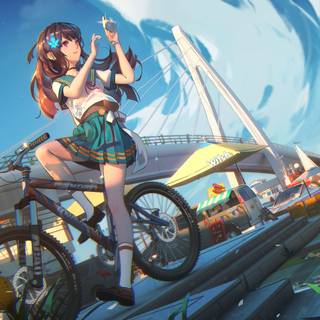 Anime girls 4k PC wallpaper