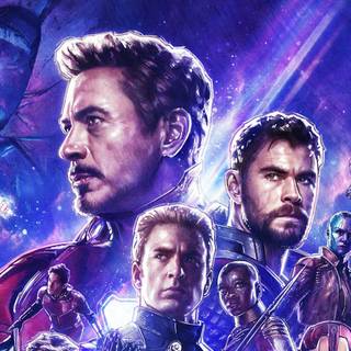 Thor and Thanos 4k wallpaper