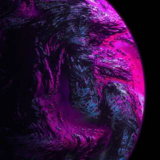 iPhone black and purple wallpaper