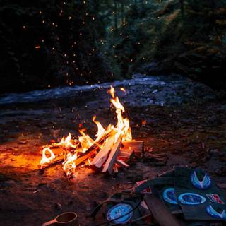 iPhone 4k fire wallpaper