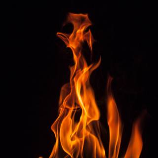 4k campfire wallpaper