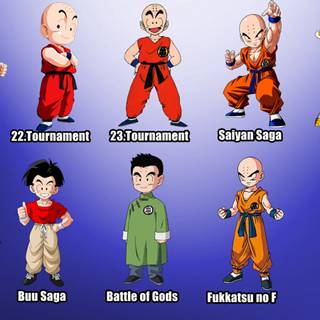 Goku and Krillin wallpaper