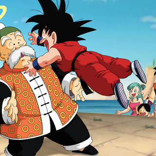 Goku and Krillin wallpaper