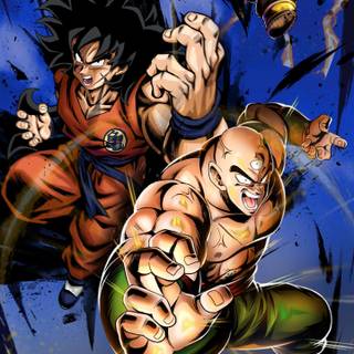 Goku and Krillin wallpaper