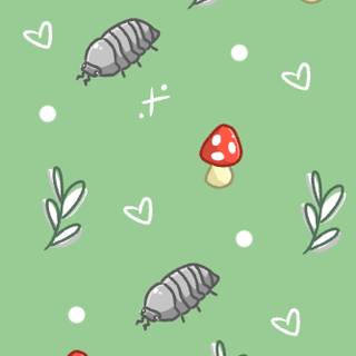 Isopod wallpaper