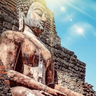 Buddha 4k mobile wallpaper