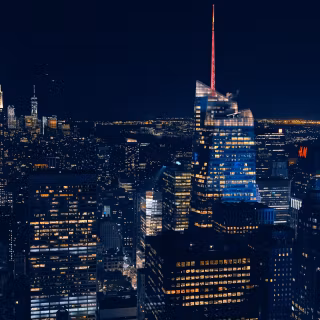 City skyline 4k wallpaper