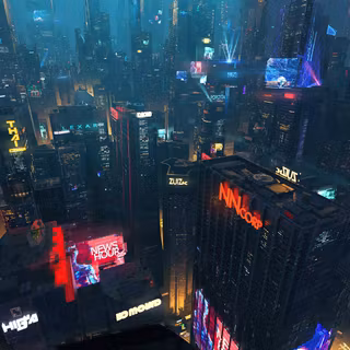 City skyline 4k wallpaper