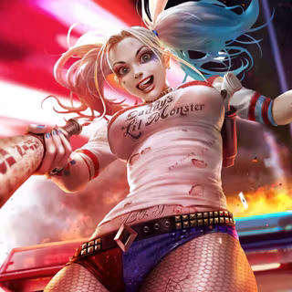 Harley Quinn 4k PC wallpaper