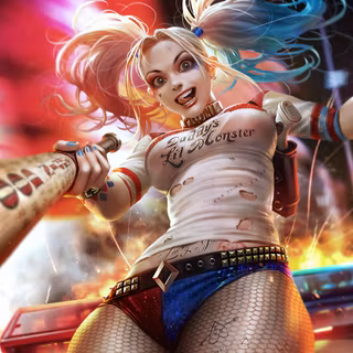 Harley Quinn 4k PC wallpaper
