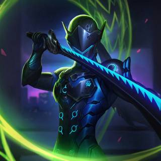 Overwatch Genji 4k wallpaper