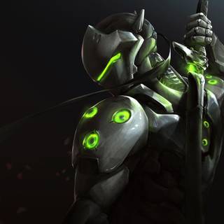 Overwatch Genji 4k wallpaper