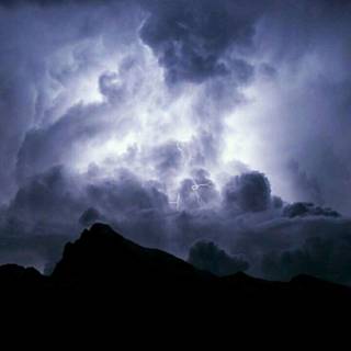 4k black clouds wallpaper