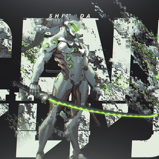 Overwatch Genji 4k wallpaper